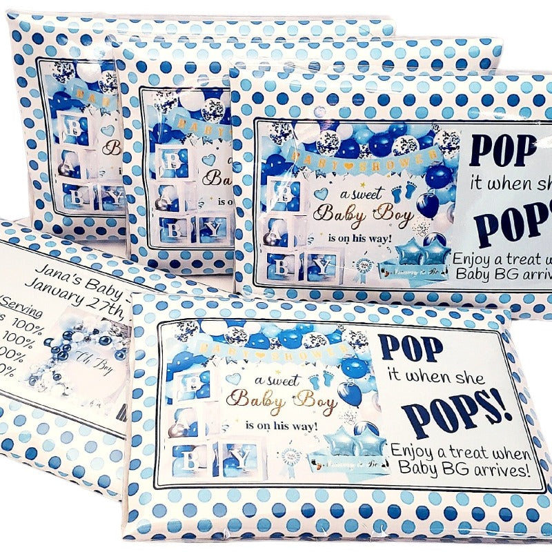 Party Favors Custom Create Your Own Personalized Microwave Popcorn-1