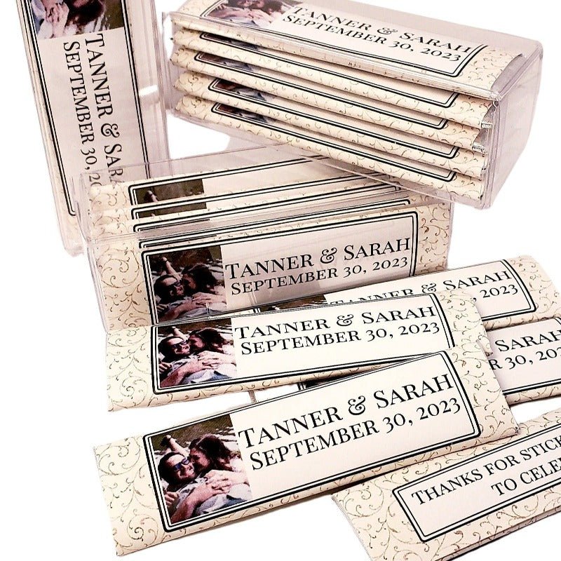 Personalized Add Your Photograph Gum Pack Party Favors - Favors Today
