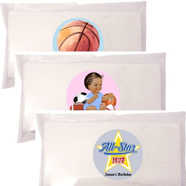 Personalized All Star Sport Tissue Party Favors Many Options - Favors Today