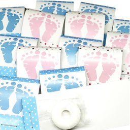 Personalized Baby Feet Matchbook Mint Shower Party Favors Many Options - Favors Today