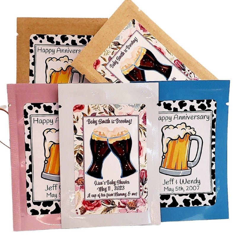 Cheers and Beers Adult Party Tea Favors Custom Favor Idea-1