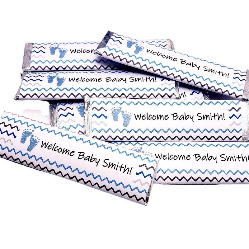 Baby Shower Favors Its a Boy Personalized Gum Sticks