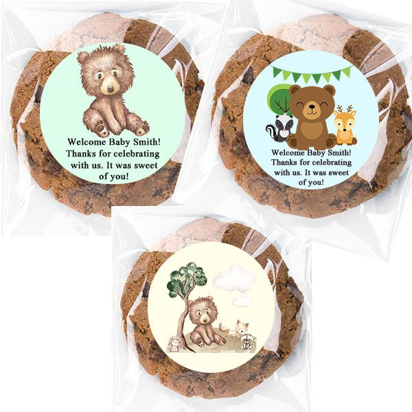 Personalized Woodland Animal Cello Favor Bags Many Options - Favors Today