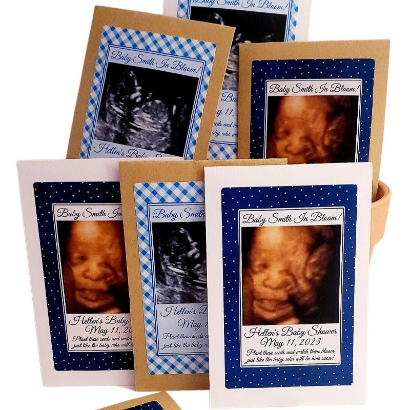 Baby Shower Favors Custom Sonogram Photograph Personalized Gifts