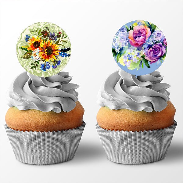 
    Cupcake Toppers ~ $0.59 each
  