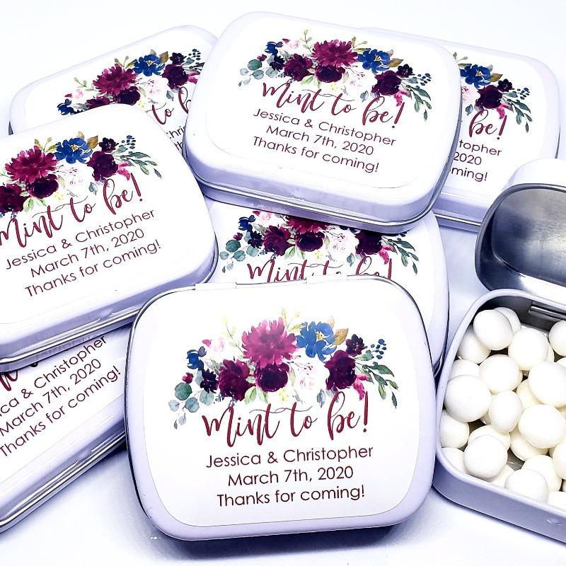 Personalized Mint Tin Party Favors