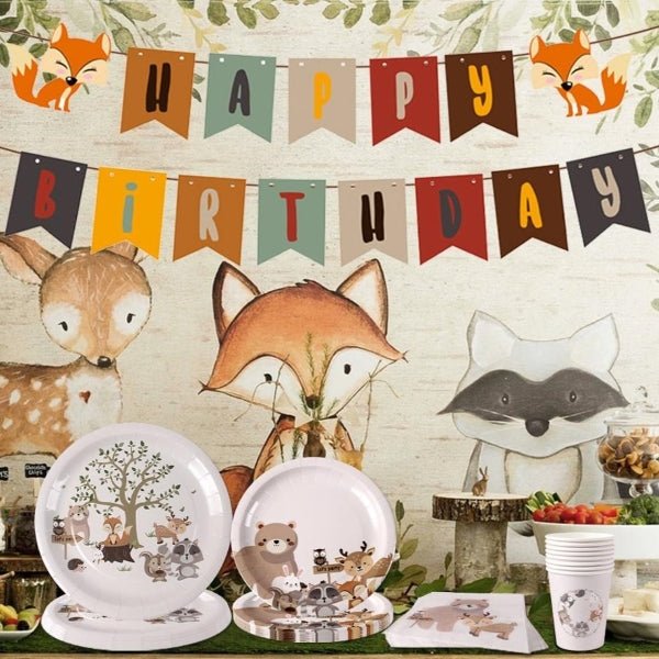 
    Woodland Animal Party Favors
  