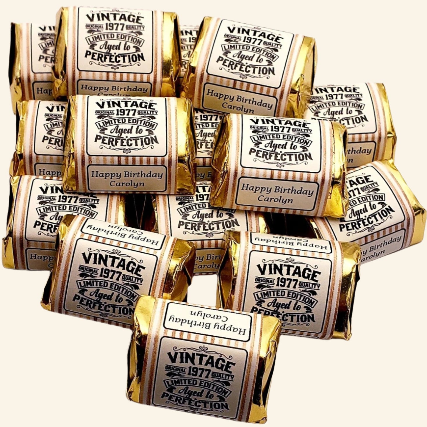 Birthday candy miniature