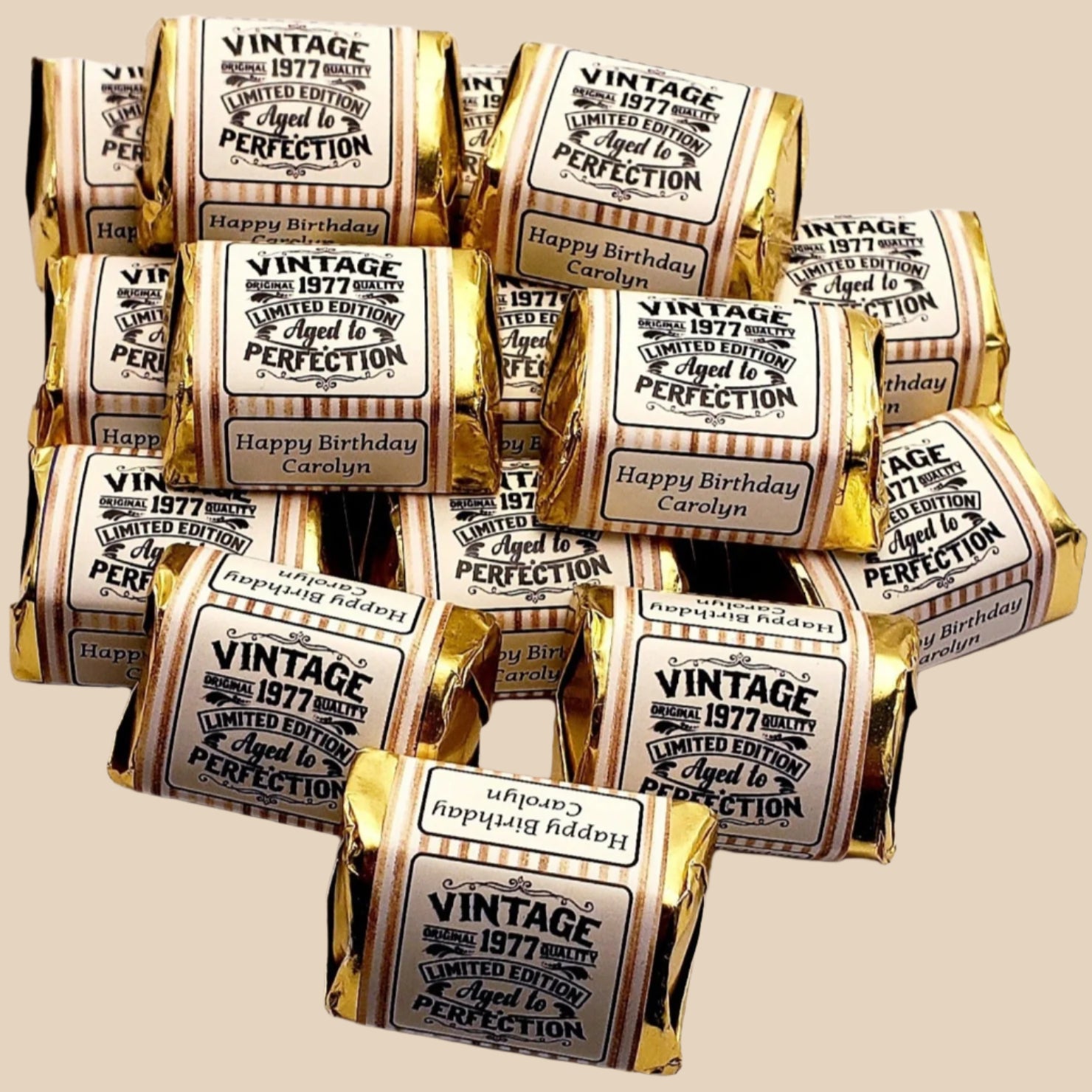 Birthday candy miniature
