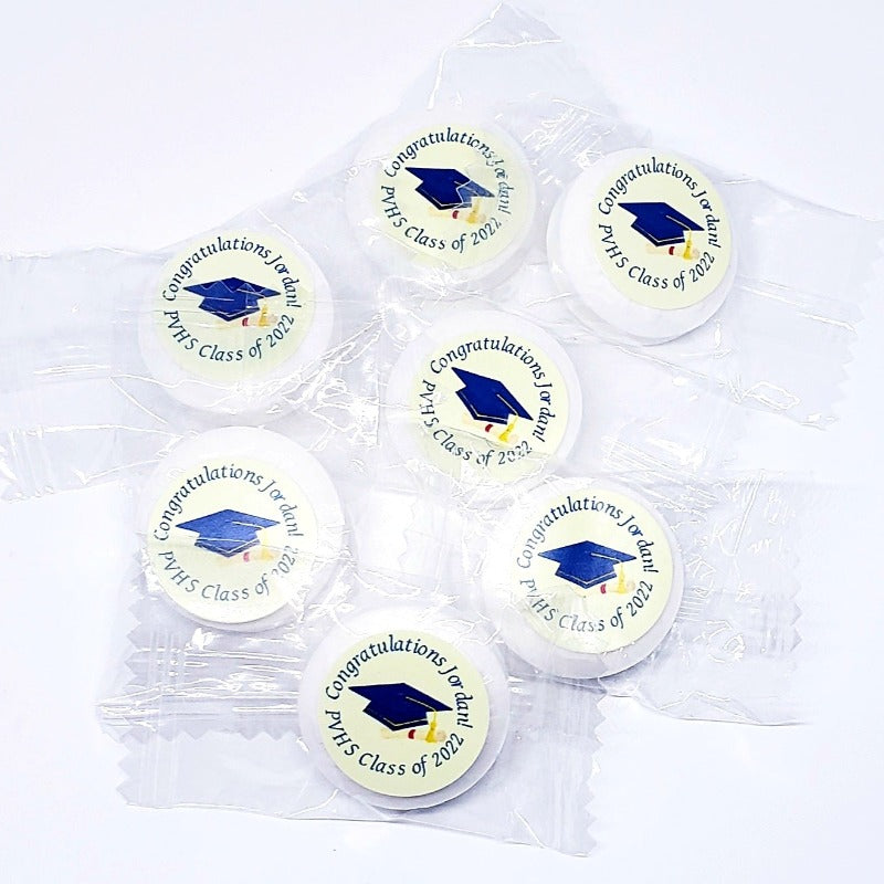 100 Personalized Graduation Mint Party Favors