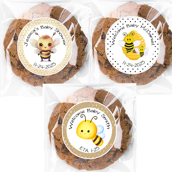 Personalized Bumble Bee Cello Party Favor Bags