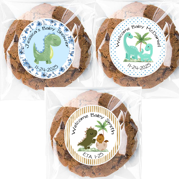 Personalized Dinosaur Party Favor Bags