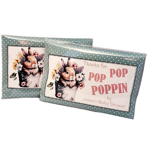 Baby Shower Birthday Party Bunny Rabbit Favors Microwave Popcorn-2