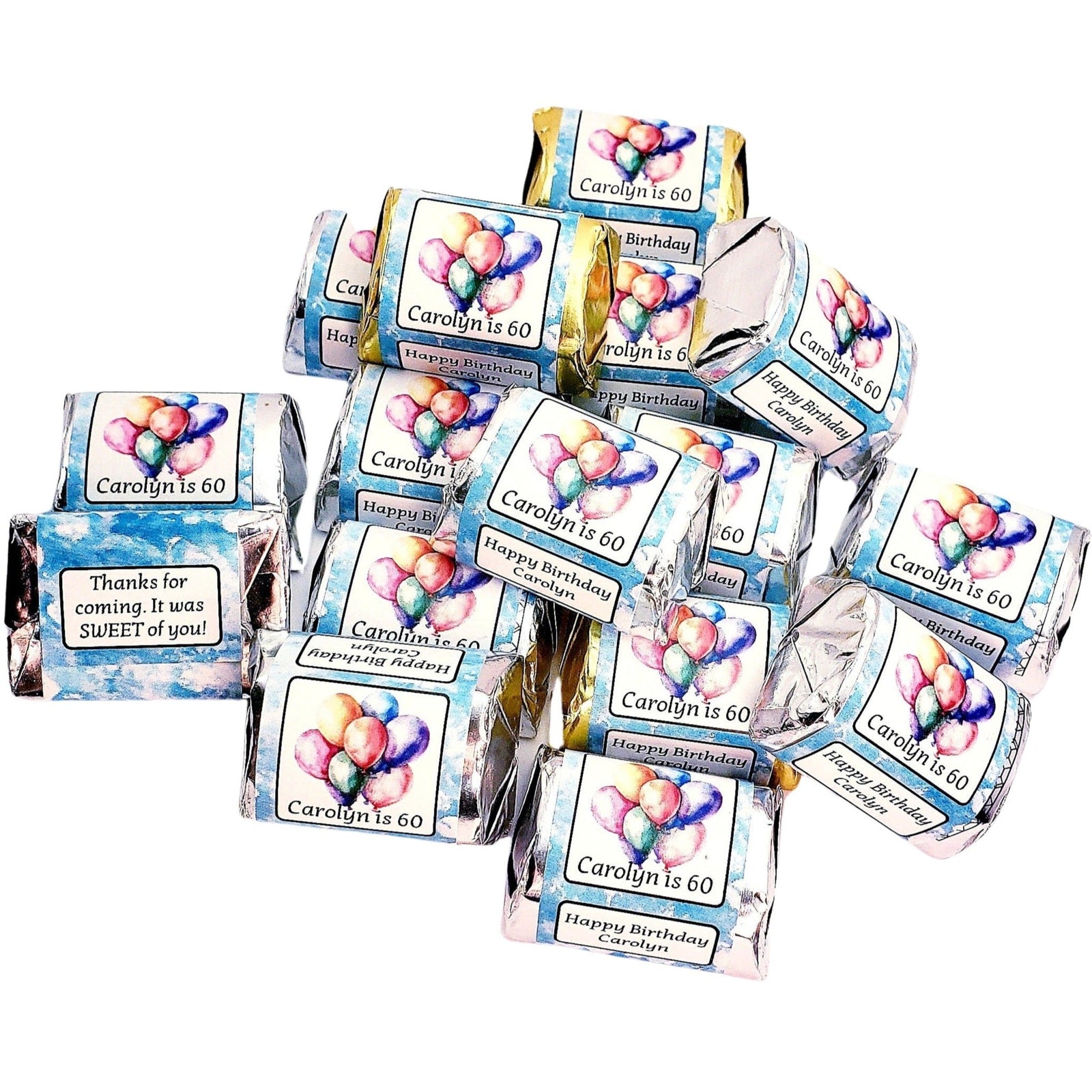 Birthday candy miniature