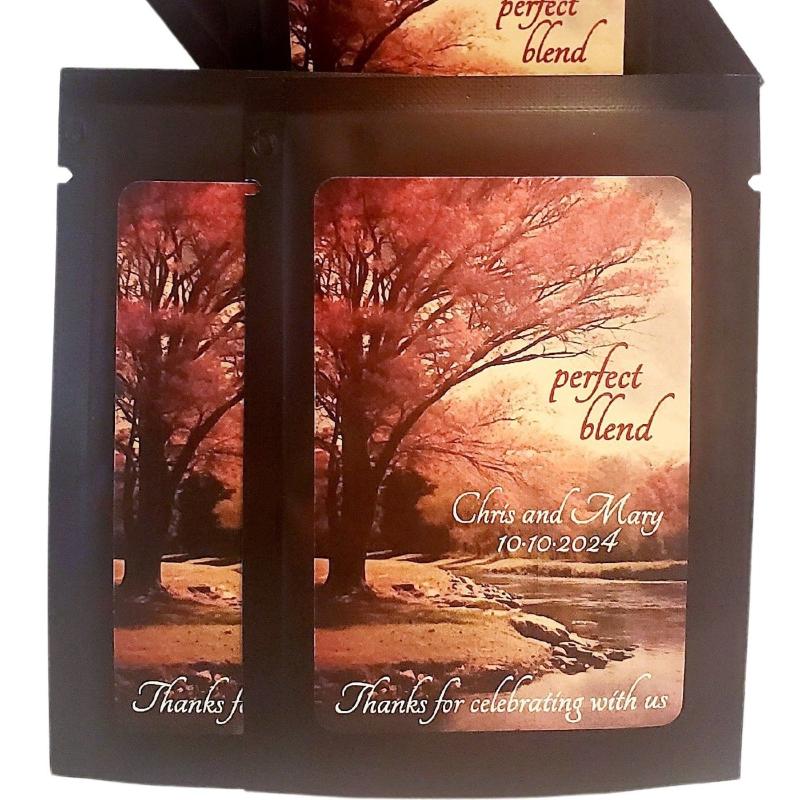 Fall Maple Tree Design Party Favors