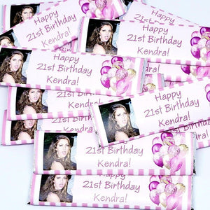 Birthday Party Favors Personalized Photograph Gum Sticks-1