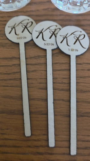 Wooden stirrers