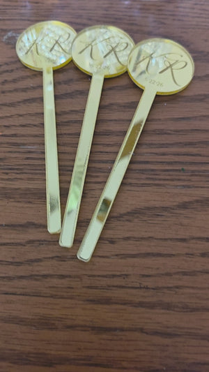 Gold stirrers
