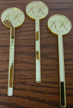 Gold stirrers
