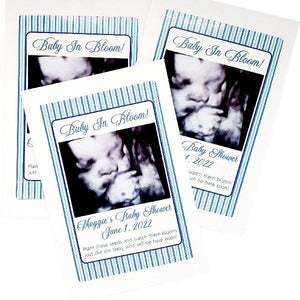 Add Your Photograph Personalized Seed Packet Favors - Favors Today