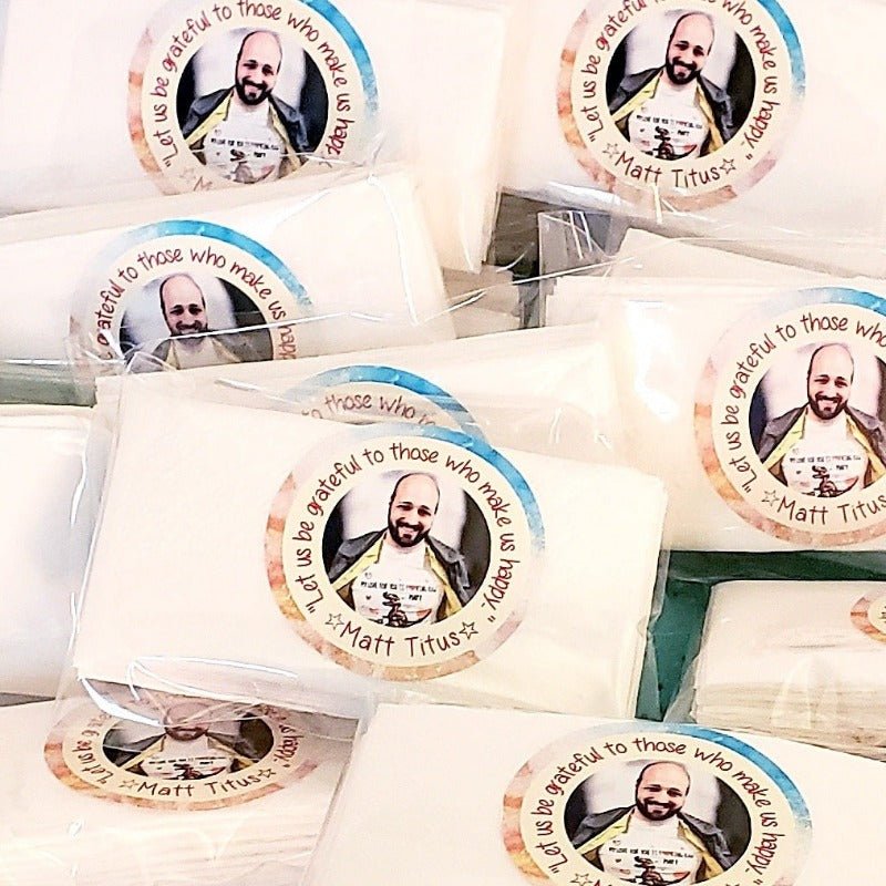 Add Your Photograph Personalized Tissue Pack Favors Many Options - Favors Today
