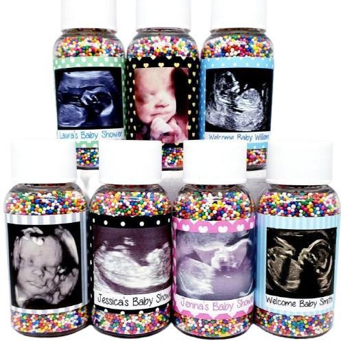 Add Your Sonogram Photograph Nonpareil Sprinkle Favors - Favors Today