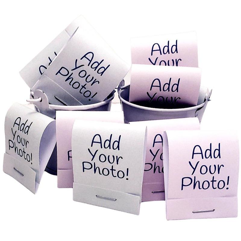 Personalized Add Your Photo Matchbook Mint Party Favors - Favors Today