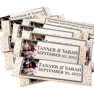 Personalized Add Your Photograph Gum Pack Party Favors - Favors Today