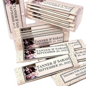 Personalized Add Your Photograph Gum Pack Party Favors - Favors Today