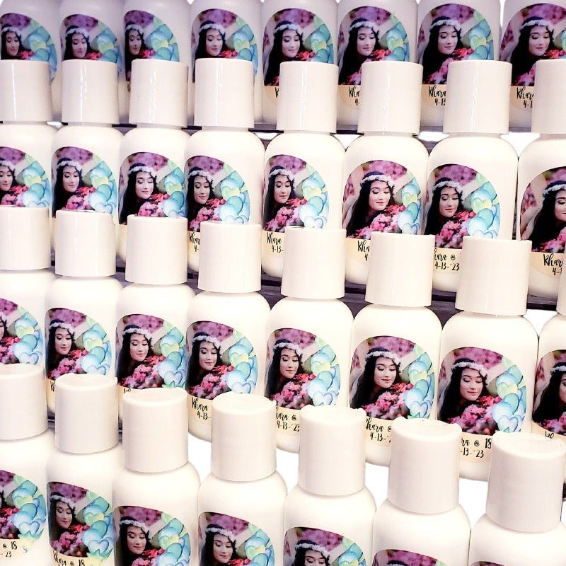 Personalized Add Your Photograph Hand Lotion Party Favors - Favors Today