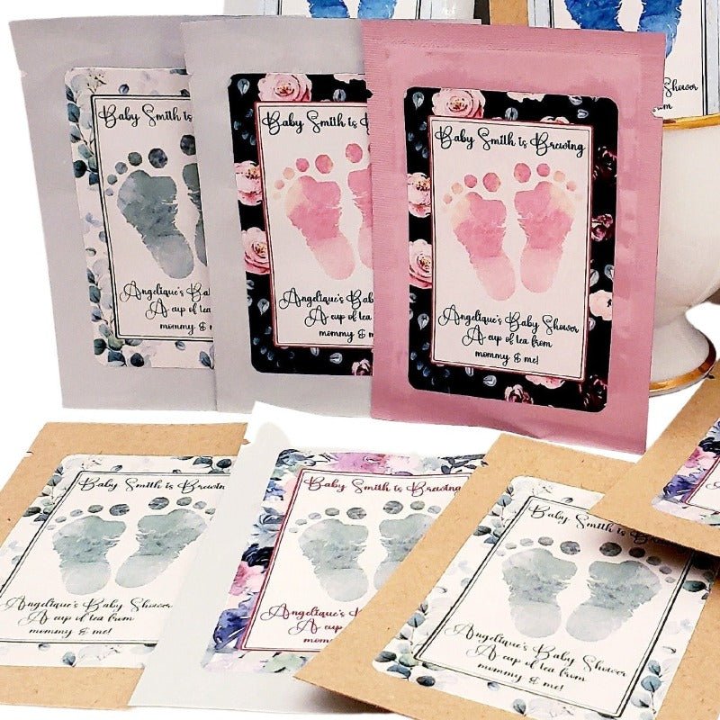 Baby Shower Favors Custom Tea Party Favor Decorations and Gifts-1