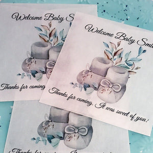 Personalized Boho Chic Glassine Party Favor Bags - Favors Today
