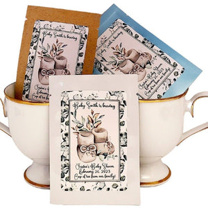 Boho Chic Party Favors Personalized Tea Bag Custom Gift Idea-4