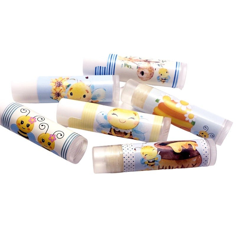 Personalized Bumble Bee Lip Balm Chapstick Party Favors - Favors Today