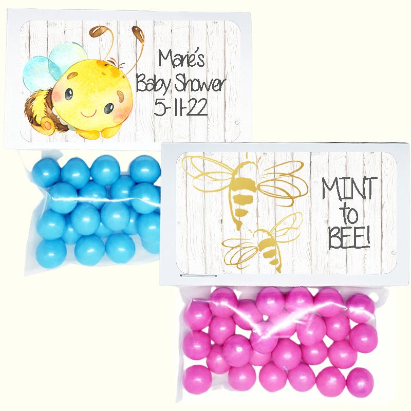 Personalized Bumble Bee Treat Favor Bag Toppers - Favors Today