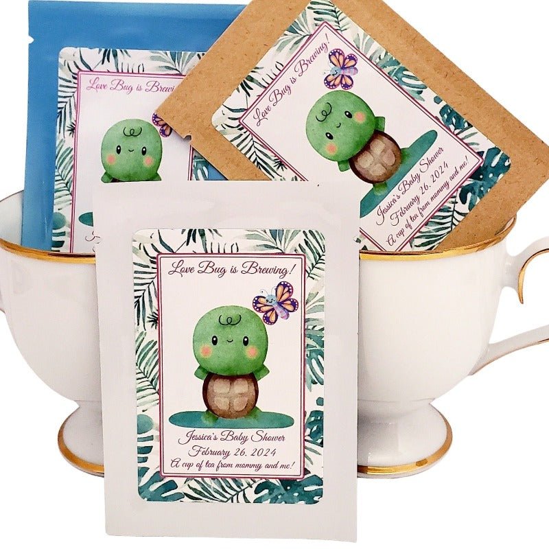 Ladybug and Cute Bug Party Favors Personalized Tea Bag Gift Favor-3