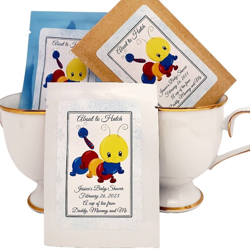 Ladybug and Cute Bug Party Favors Personalized Tea Bag Gift Favor-4
