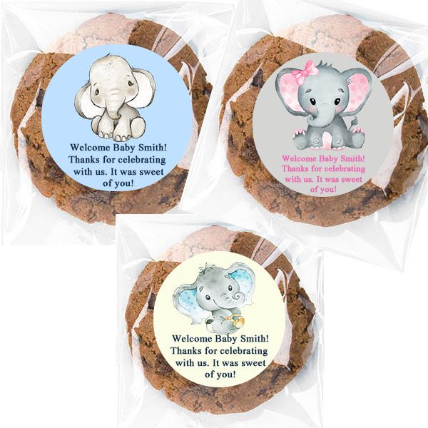 Personalized Elephant Small Cello Party Favor Bags - Favors Today