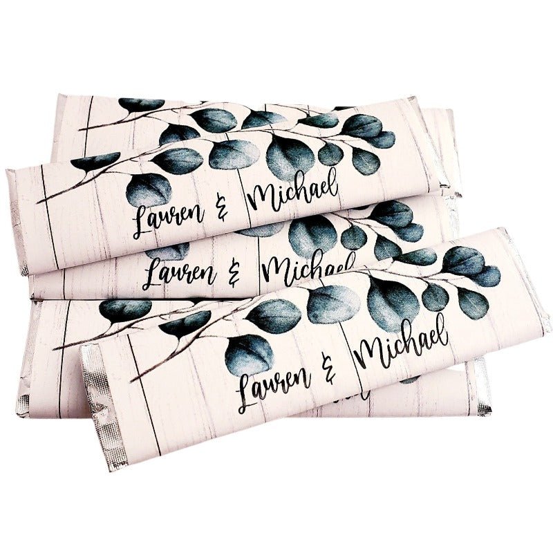 Wedding Favors Eucalyptus Bridal Shower Gum Sticks-1