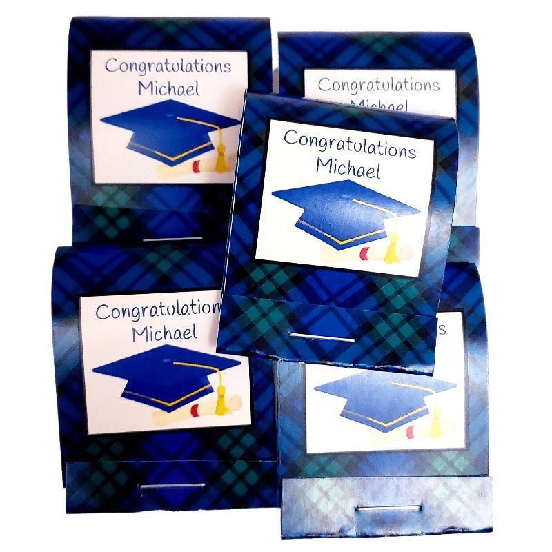 Personalized Graduation Matchbook Mint Party Favors - Favors Today
