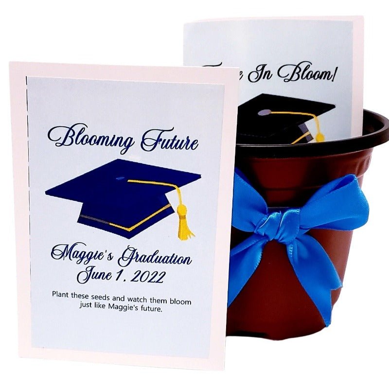 Personalized Graduation Party Seed Packet Favors Many Options - Favors Today