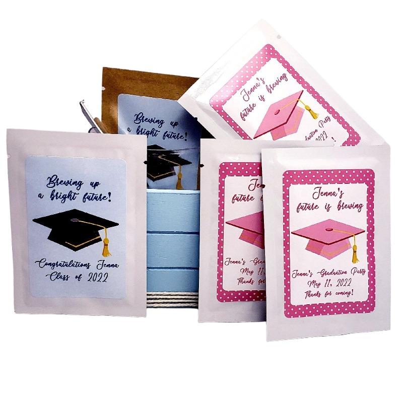 Personalized Graduation Tea Bag Party Favors - Favors Today