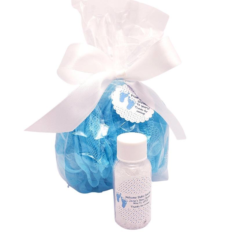 Its a Boy Baby Shower Favors Personalized Bath Salt Lavender Soak-1