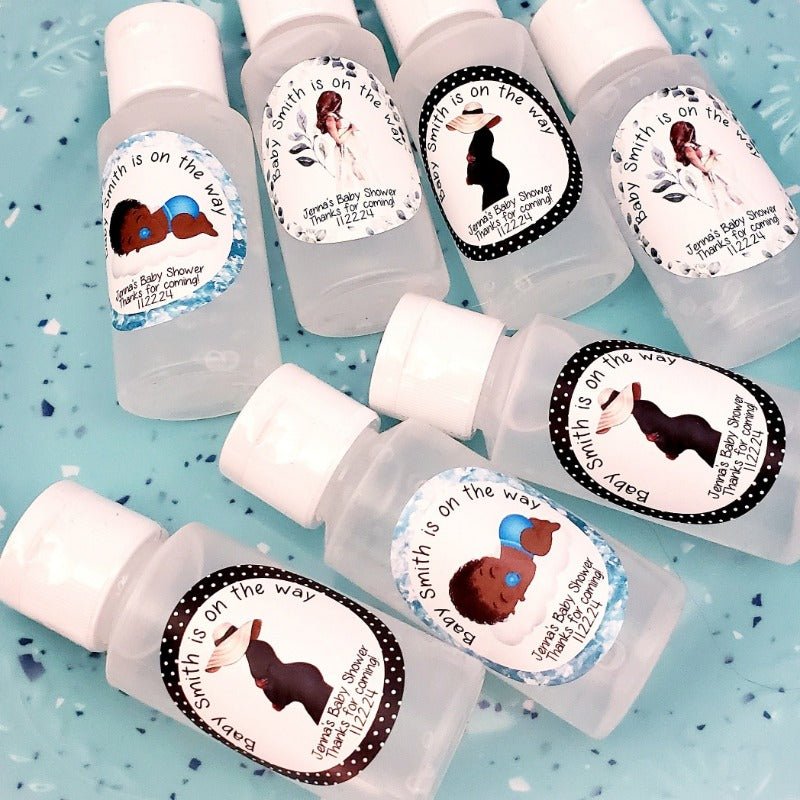 Personalized Its A Boy Baby Shower Hand Sanitizer Party Favors - Favors Today