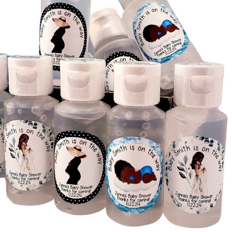 Personalized Its A Boy Baby Shower Hand Sanitizer Party Favors - Favors Today