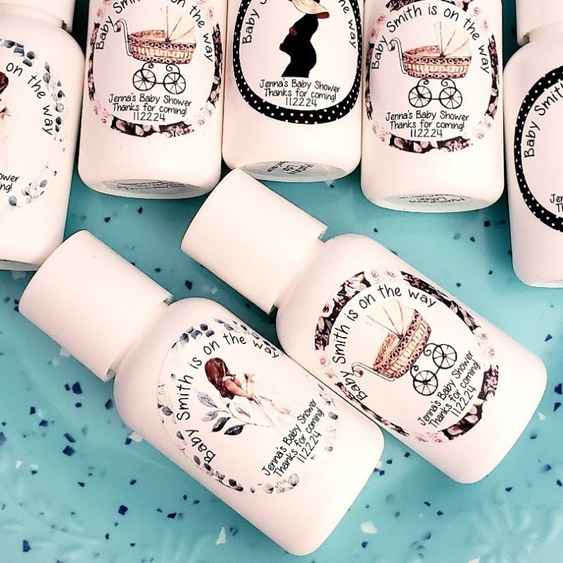 Personalized Its A Girl Baby Shower Hand Lotion Party Favors - Favors Today