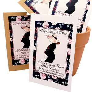 Personalized Baby Feet Baby Shower Seed Packet Party Favors