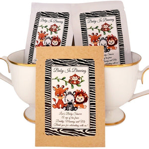Jungle Animal Baby Shower and Birthday Party Tea Bag Favors-2