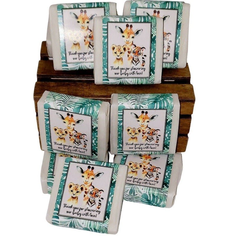 Personalized Jungle Safari Animal Soap Party Favors - Favors Today