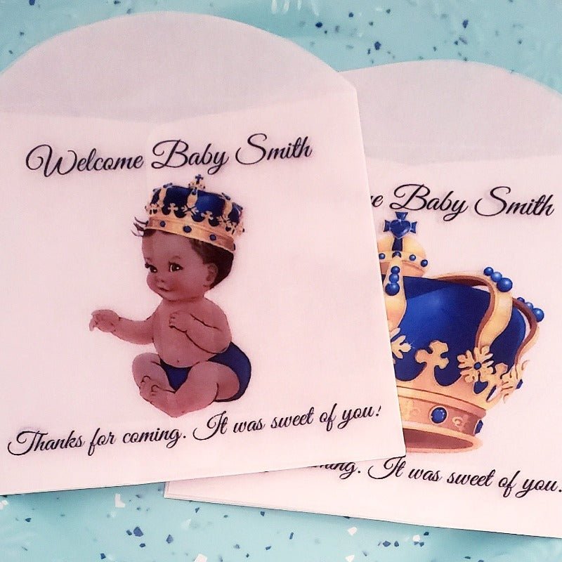 Little prince baby shop shower party favors